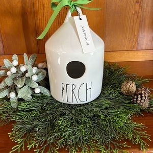 Rae Dunn Perch bird house